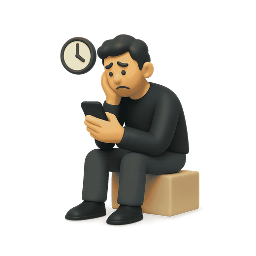 顧客の待ち時間が長いことによる機会損失